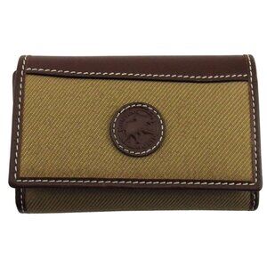 HUNTING WORLD Key holder Khaki Brown Women Authentic secondhand